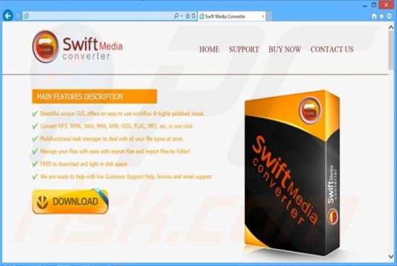 Swift Media Converter Advertenties