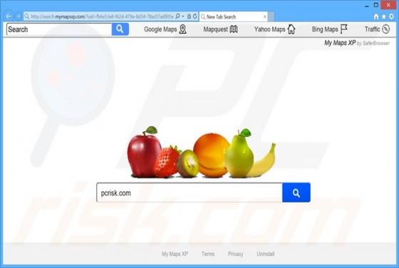Search.mymapsxp.com Doorverwijzing