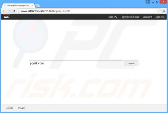 Safebrowsesearch.com Doorverwijzing