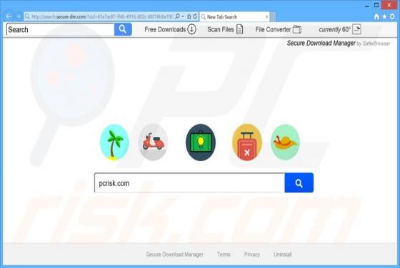 Search.secure-dm.com Doorverwijzing