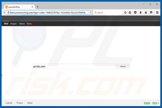 Yoursearching.com Doorverwijzing