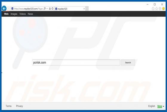 Mysites123.com Doorverwijzing