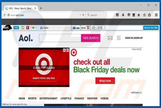 AOL Werkbalk