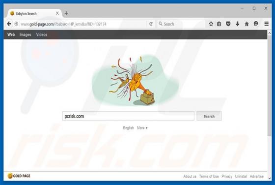 Gold-page.com Doorverwijzing