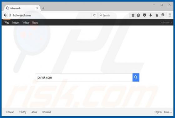 Hohosearch.com Doorverwijzing