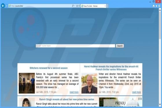Yourtv.link Doorverwijzing