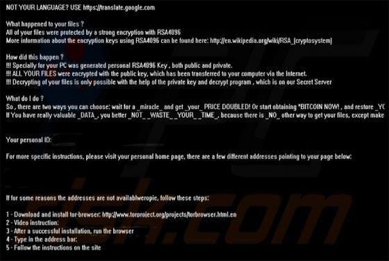 CrypMIC Ransomware [Bijgewerkt]