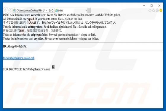 Mordor Ransomware