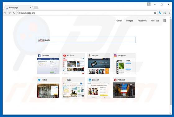 Launchpage.org Doorverwijzing