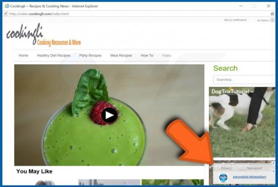Interstitial Information Advertenties