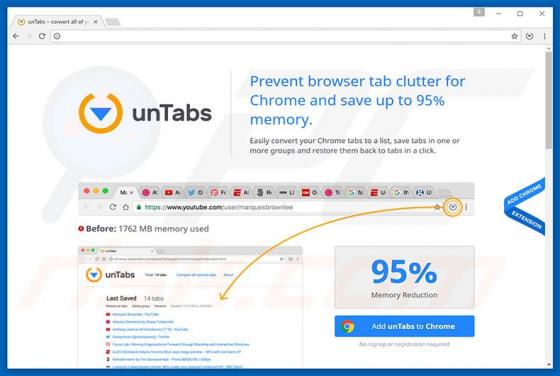 Advertenties van unTabs