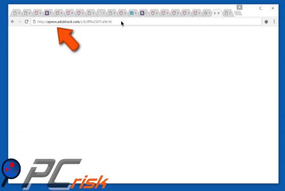 Adsbtrack.com doorverwijzing