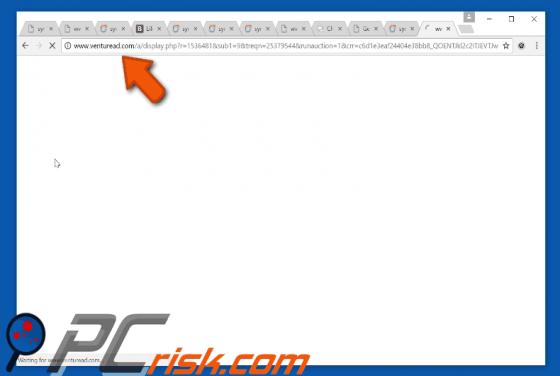 Venturead.com doorverwijzing