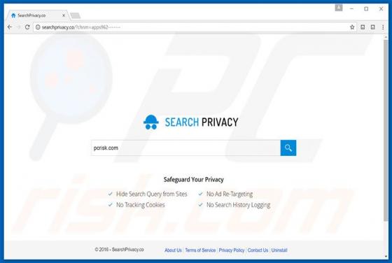 Searchprivacy.co doorverwijzing