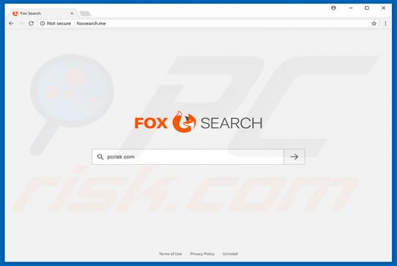 Foxsearch.me doorverwijzing