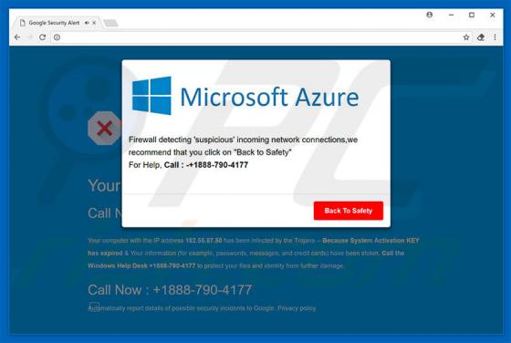 Microsoft Azure oplichting