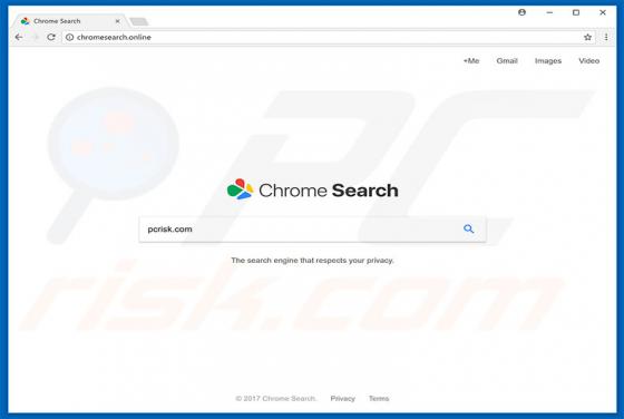 Chromesearch.online doorverwijzingen