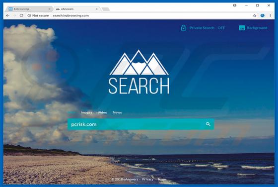 Search.iezbrowsing.com doorverwijzing