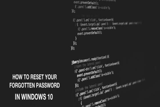 Hoe je Windows 10 wachtwoord opnieuw instellen als je het bent vergeten?