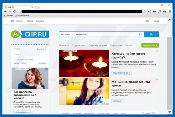 QIP.ru doorverwijzing