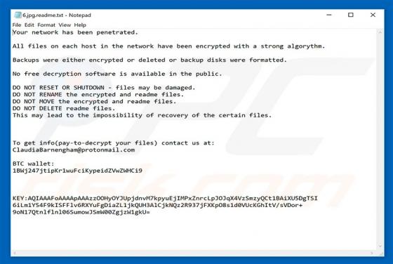 BitPaymer ransomware