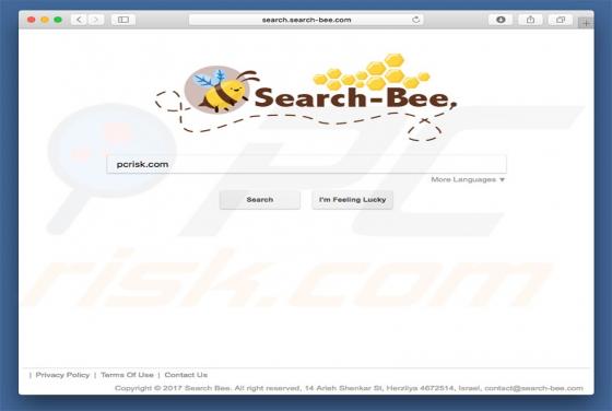 Search.search-bee.com doorverwijzing (Mac)