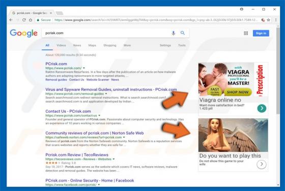 Searchfeedtech.com advertenties