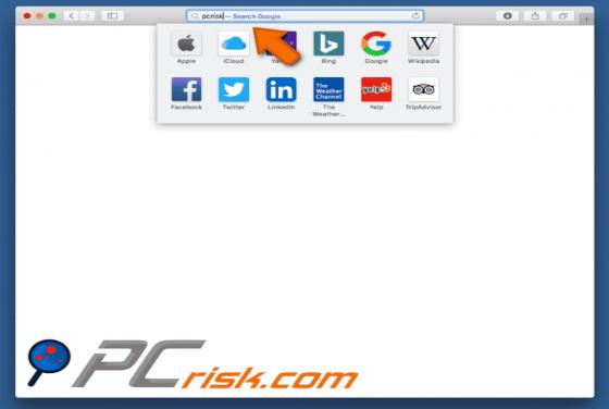 Spidersearchshop.com doorverwijzing (Mac)