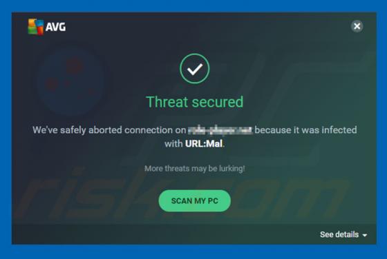 URL:MAL virus