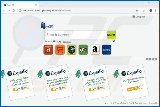Alphashoppers.co doorverwijzing