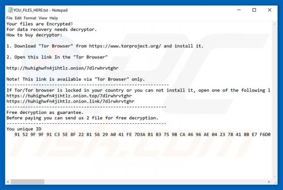 Docx ransomware