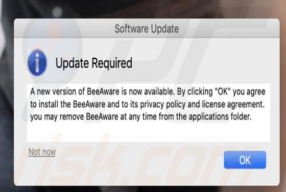 BeeAware adware (Mac)