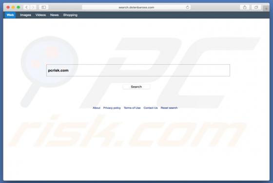Search.dolanbaross.com doorverwijzing (Mac)