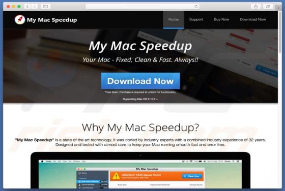 My Mac Speedup ongewenste toepassing (Mac)