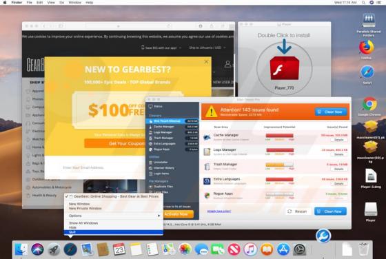 Safari blijft zichzelf openen virus (Mac)