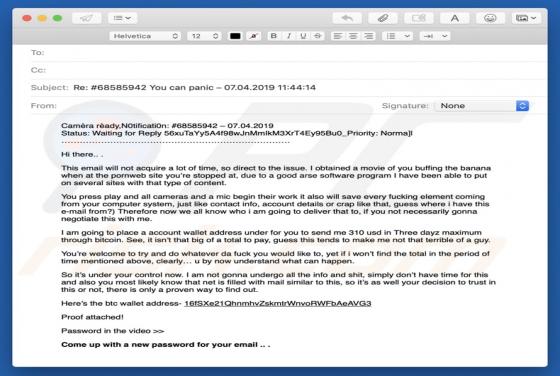 Proof Attached Email oplichting