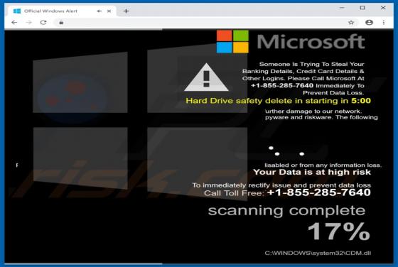 Hard Drive Safety Delete POP-UP oplichting