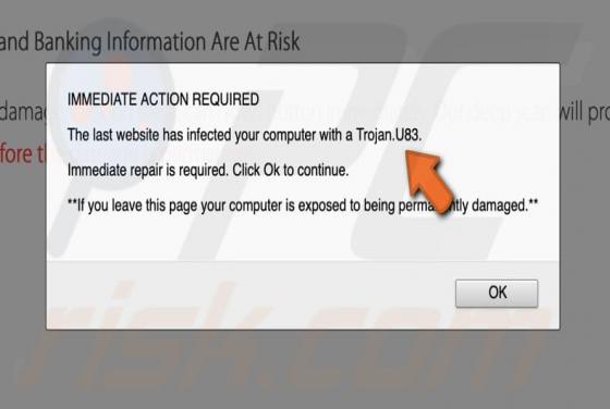 Trojan.U83 POP-UP oplichting (Mac)