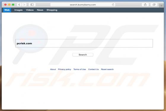 Search.bunnybarny.com doorverwijzing (Mac)