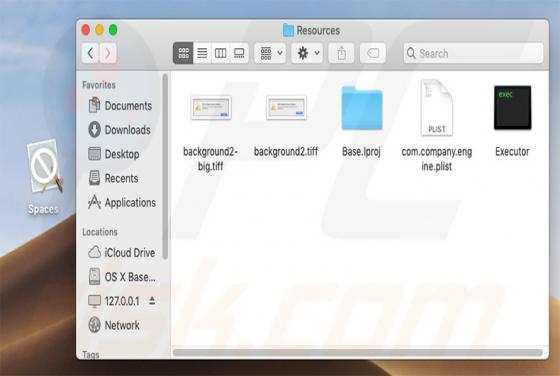 Spaces.app adware (Mac)