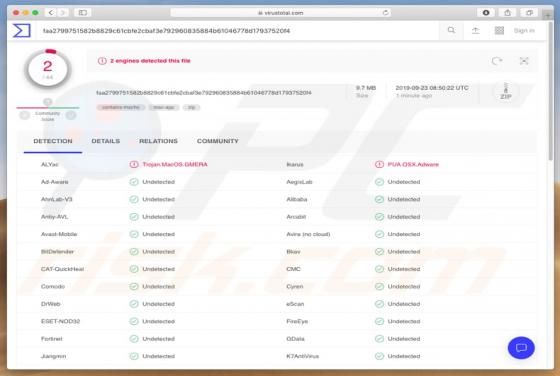 GMERA trojan (Mac)