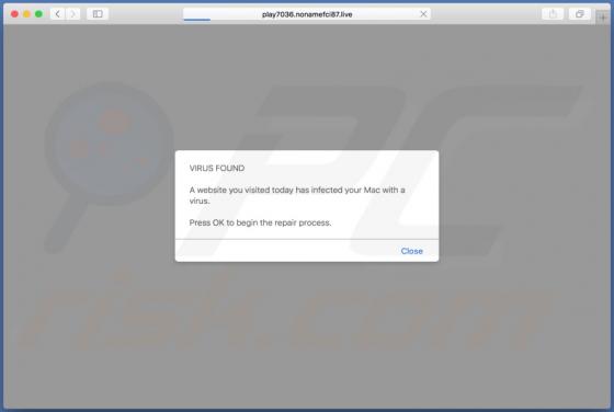Noname POP-UP oplichting (Mac)