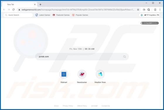 Web Gamer World browserkaper