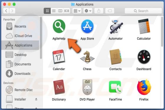 AgileHelp adware (Mac)