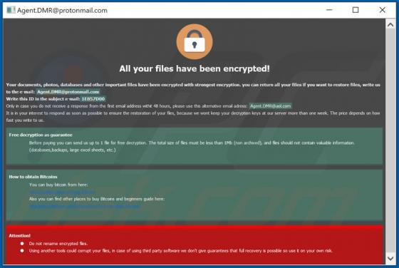 DMR64 ransomware