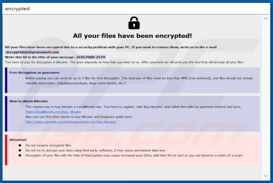 Devil ransomware