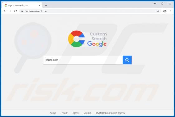 Mychromesearch.com doorverwijzing