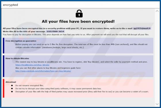 Devos ransomware