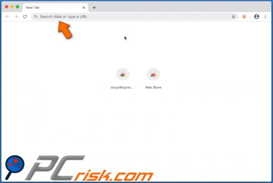 Doctopdfsupreme.com doorverwijzing (Mac)