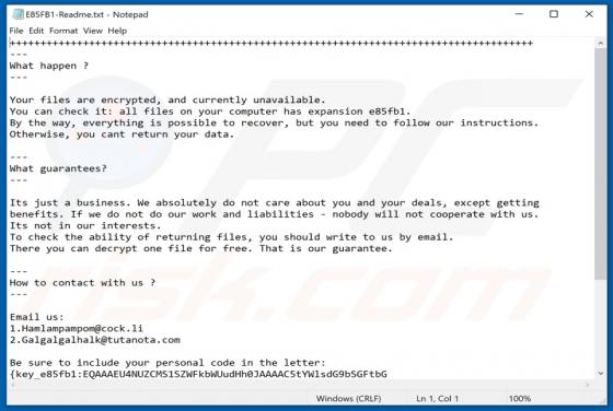 Mailto (NetWalker) ransomware